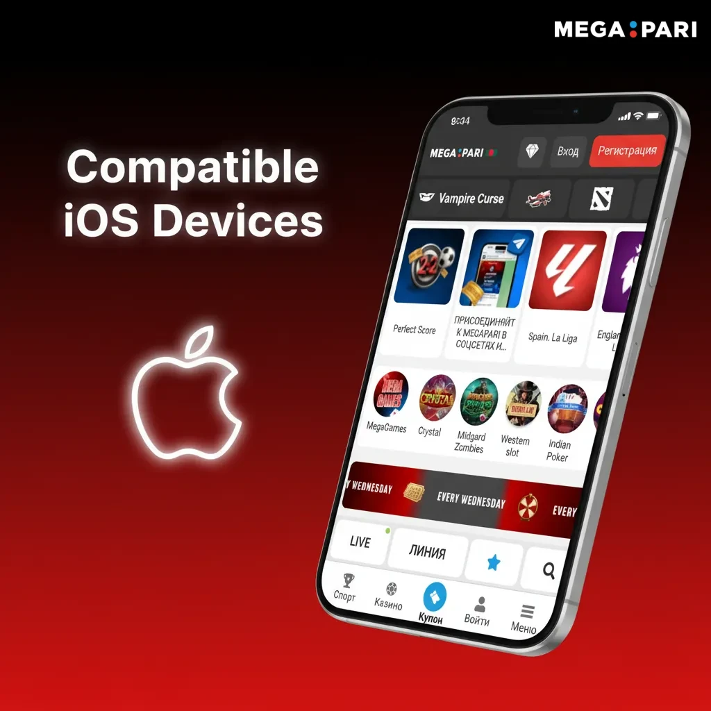 Compatible iOS devices: iPhone X–15 series and recent iPads; newer models load faster and stream better.