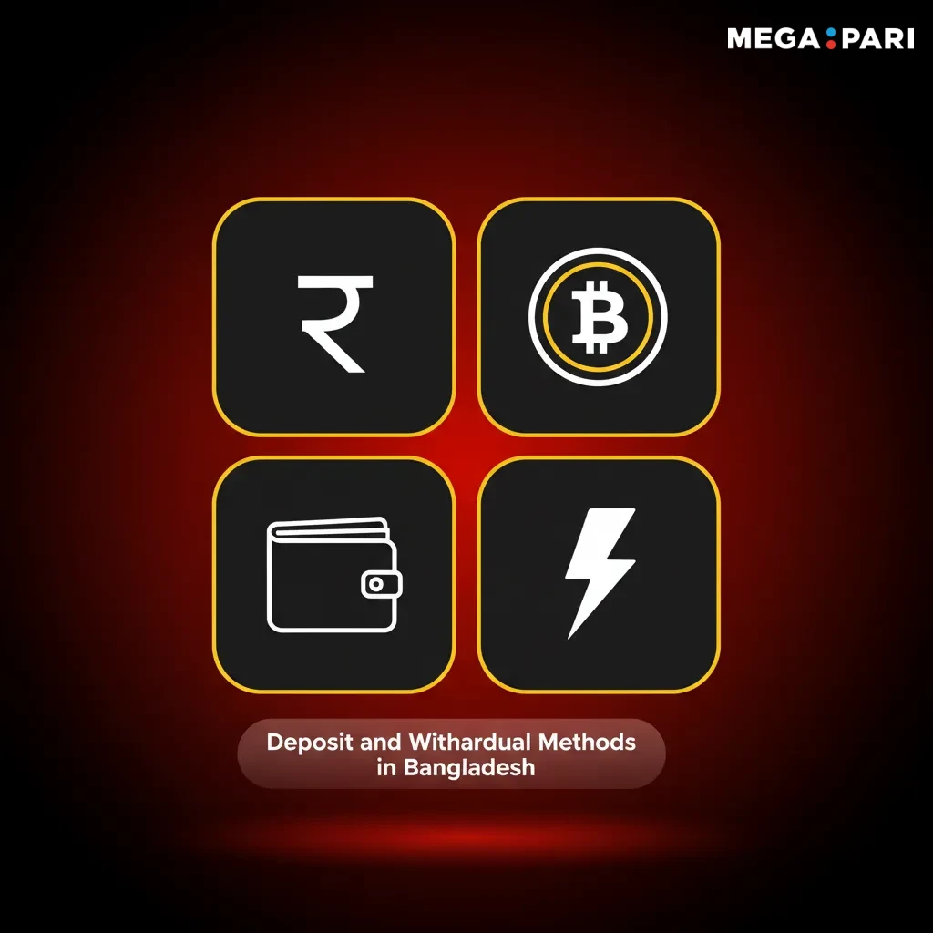 Bangladesh deposit/withdrawal methods: Nagad, Rocket, Upay, bKash, AstroPay, Jeton, Kvitum, Bitcoin, Ethereum, Tether.