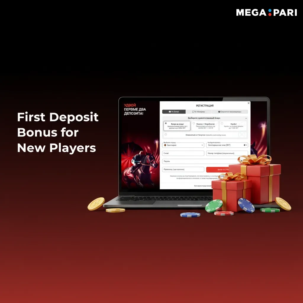 MegaPari first deposit bonus: Casino 100% up to 186,250 BDT +150 free spins; Sports up to 55,721 BDT + free bet 12,286 BDT.