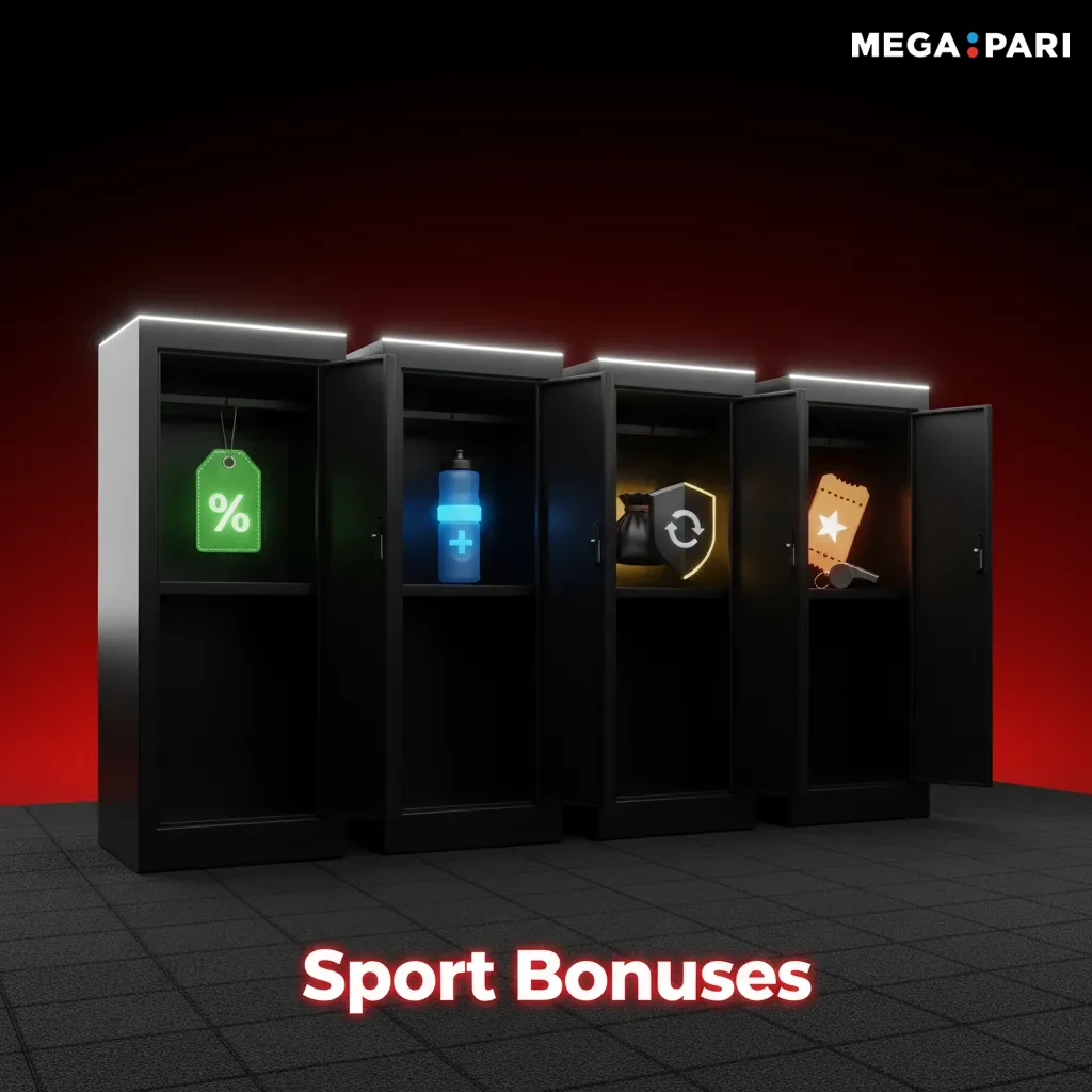 Sport Bonuses: acca boost up to 10%, one-leg insurance, weekly 5% cashback, cricket 5-15% boost, esports combos.