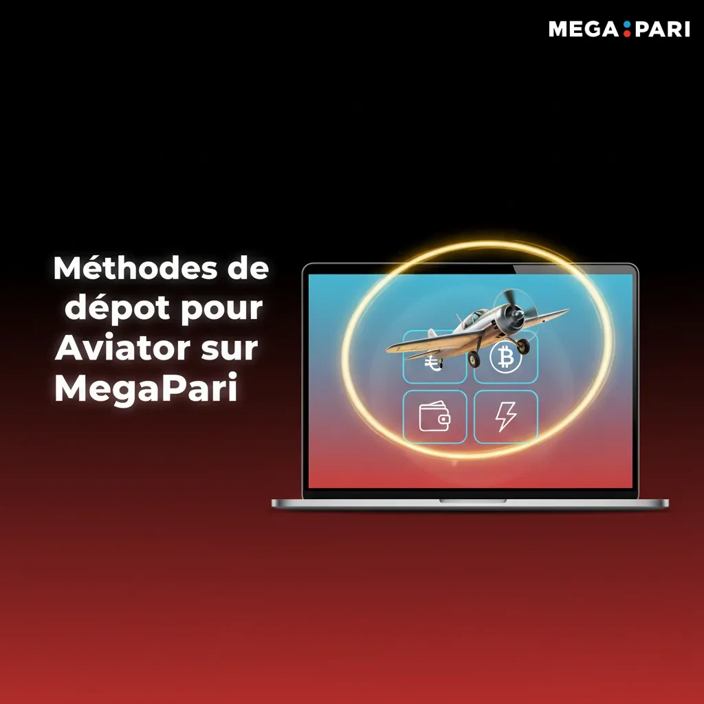 Méthodes de dépôt Aviator MegaPari: Visa/Mastercard, Jeton, MiFinity, Skrill, Neteller, crypto, MTN, Orange; crédités en XAF.
