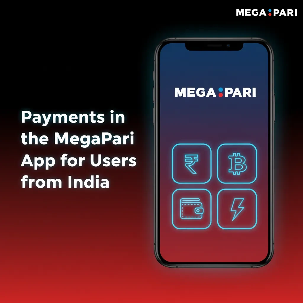 MegaPari app payment options for India: UPI, Paytm, GPay, PhonePe, cards, wallets, crypto; instant deposits, fast payouts.