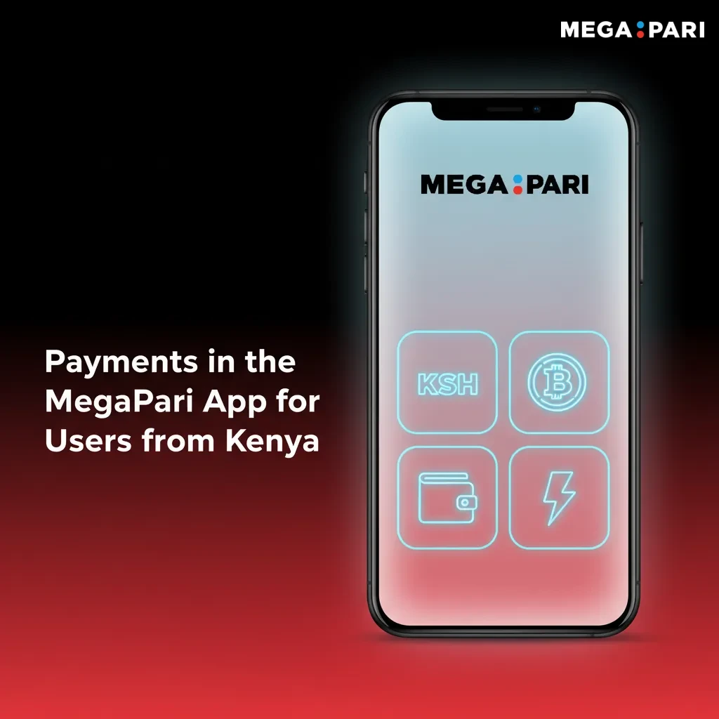 MegaPari Kenya payments: Jeton, Perfect Money, AstroPay, crypto. Instant deposits; min dep 230 KES, min withdrawal 460 KES.