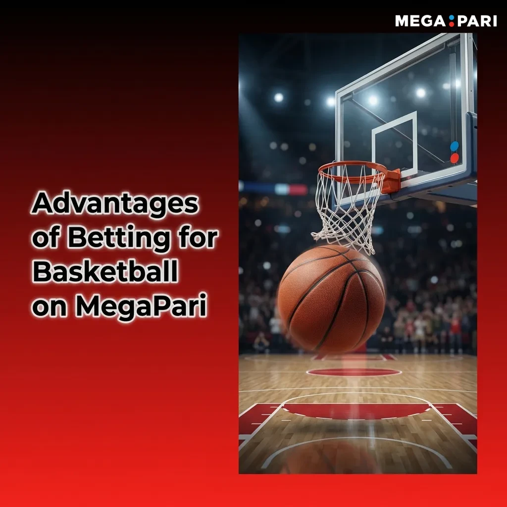 MegaPari basketball betting interface showing live odds, cashout options, and mobile app features for Kenyan users