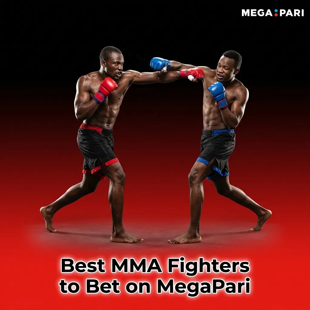 MMA fighters including Islam Makhachev, Jon Jones, and Alex Pereira available for betting on MegaPari platform