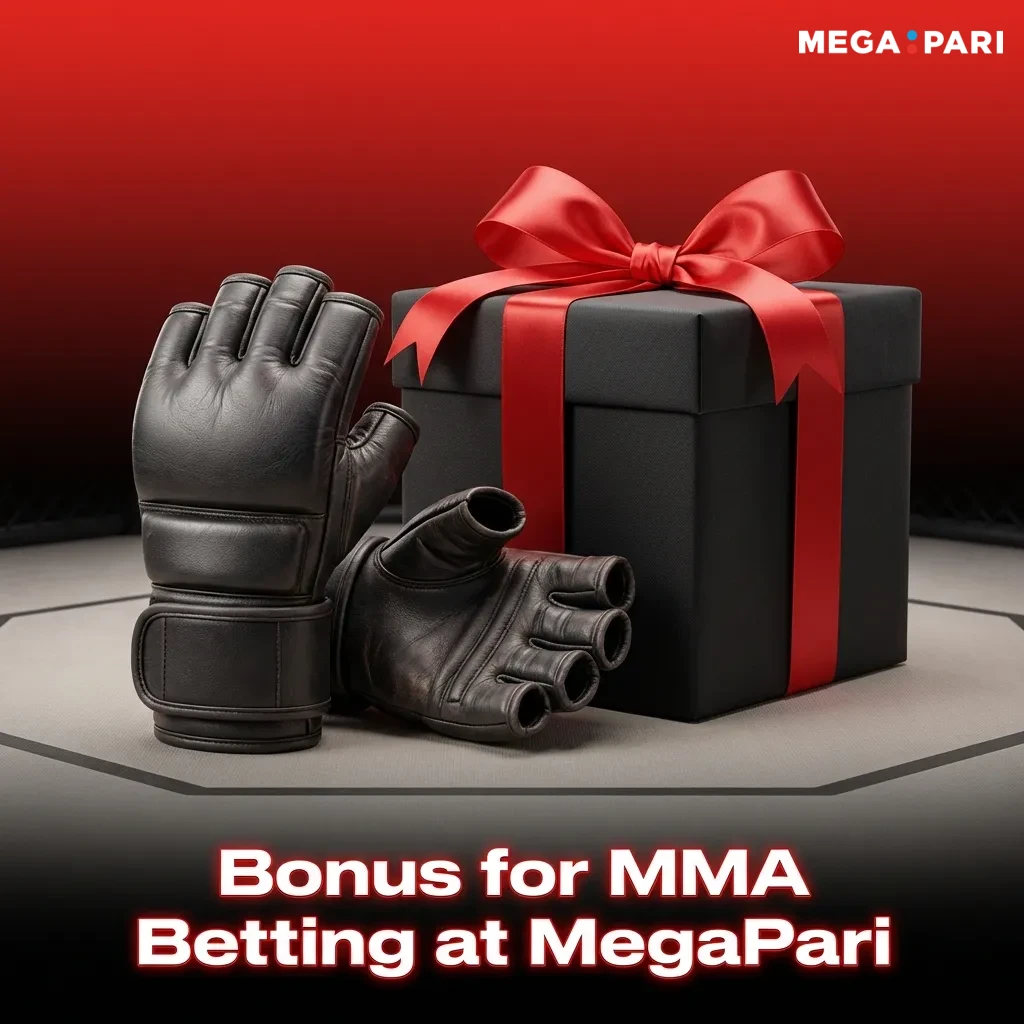 MegaPari offers new users a 100% matched deposit bonus up to ৳10,000 for MMA and UFC betting with 5x wagering requirements.