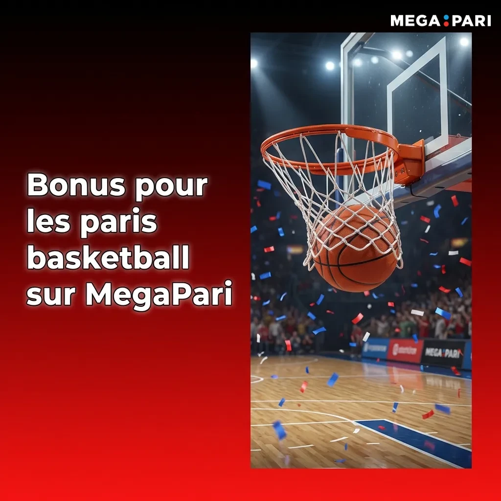 MegaPari basketball betting bonus: 100% welcome offer up to 130,000 FCFA with 5x wagering on combo bets