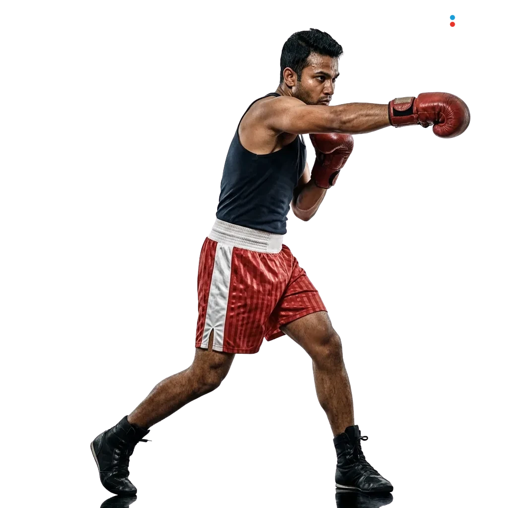 MMA fighters in octagon with MegaPari betting interface showing UFC odds and BDT currency for Bangladesh users