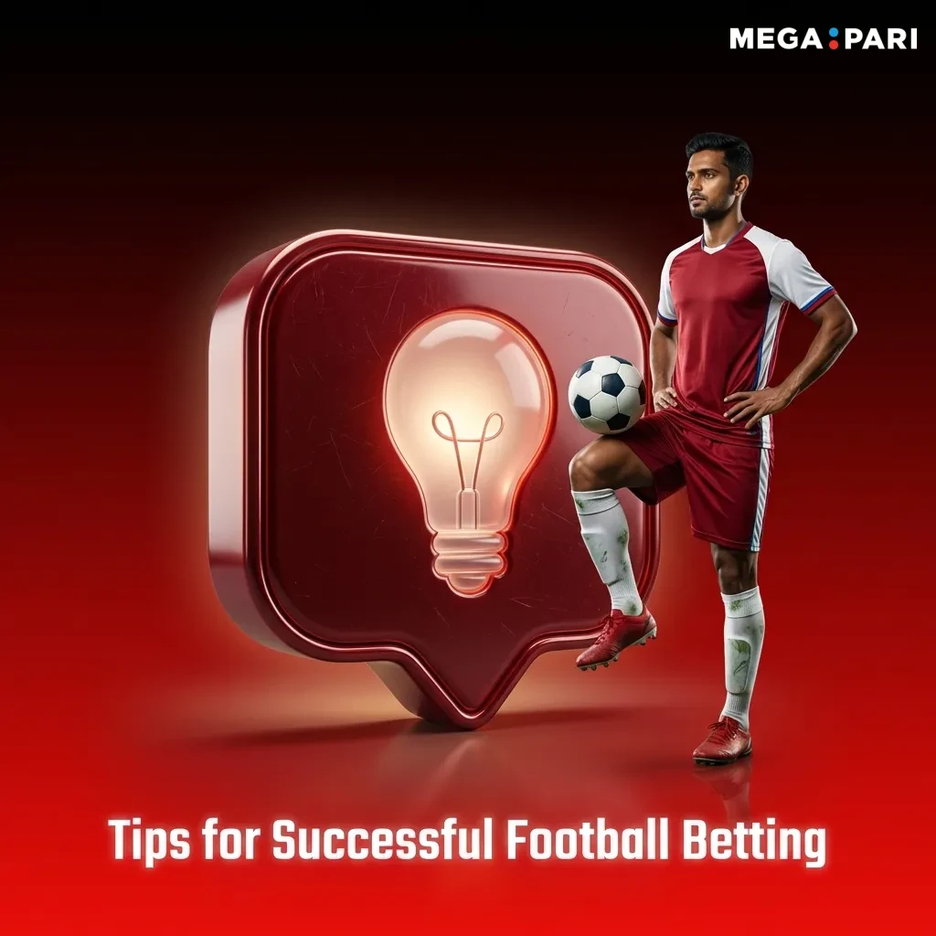 Football betting strategy guide showing research tips, team analysis, and bankroll management for informed decisions