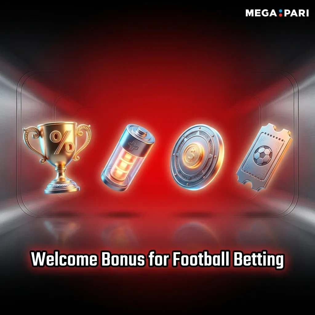 Football betting welcome bonus offering up to ₹40,000 match bonus plus ₹8,820 free bet for new players