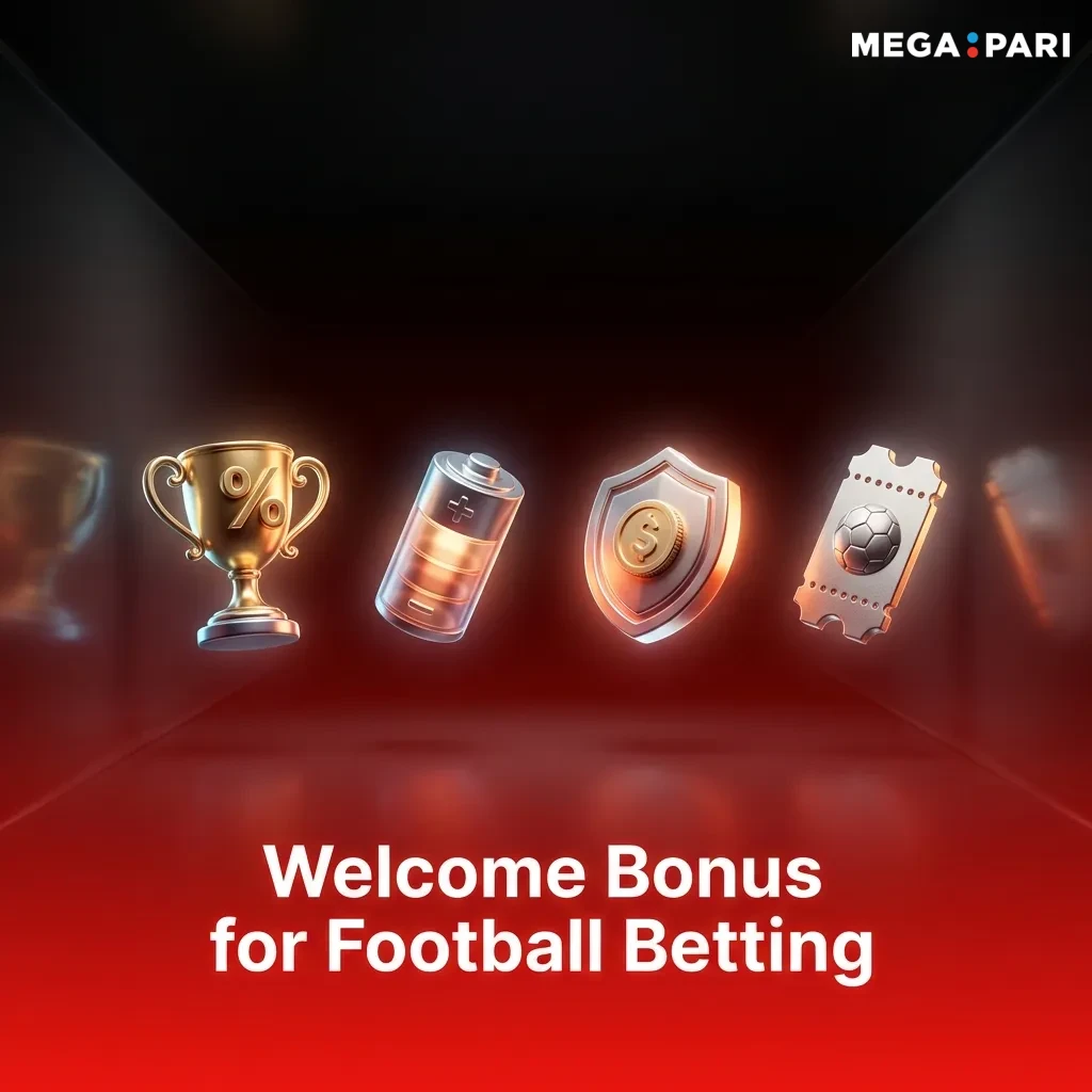 Football betting welcome bonus showing KES 58,850 package with free bet and deposit offer for new sports players
