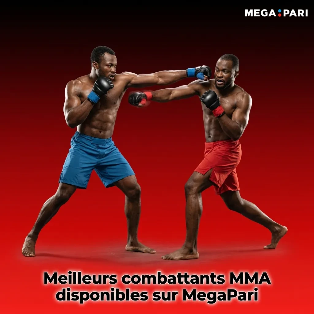 Top MMA fighters available for betting on MegaPari including UFC champions and legendary competitors